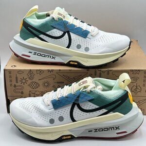 Women's Nike ZoomX Zegama Trail 2 Hiking Outdoor Shoes FD5191-101 Size 8.5